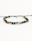 Pineapple Island Kekuatan Indian Agate Gemstone Bracelet - India Agate