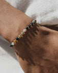 Pineapple Island Kekuatan Indian Agate Gemstone Bracelet - India Agate