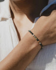 Pineapple Island Kekuatan Indian Agate Gemstone Bracelet - India Agate