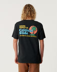 The Critical Slide Society Mens Oasis T-Shirt - Vintage Black - ManGo Surfing