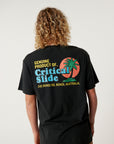 The Critical Slide Society Mens Oasis T-Shirt - Vintage Black - ManGo Surfing
