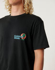 The Critical Slide Society Mens Oasis T-Shirt - Vintage Black - ManGo Surfing