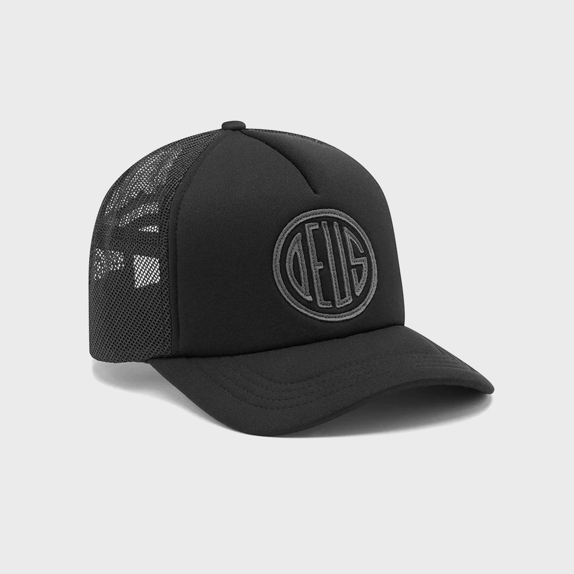 Deus Pill Trucker Hat - One Size - Black - ManGo Surfing