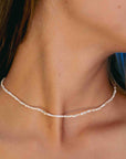 Pineapple Island Kualoa Troca Shell Beaded Necklace - Cream