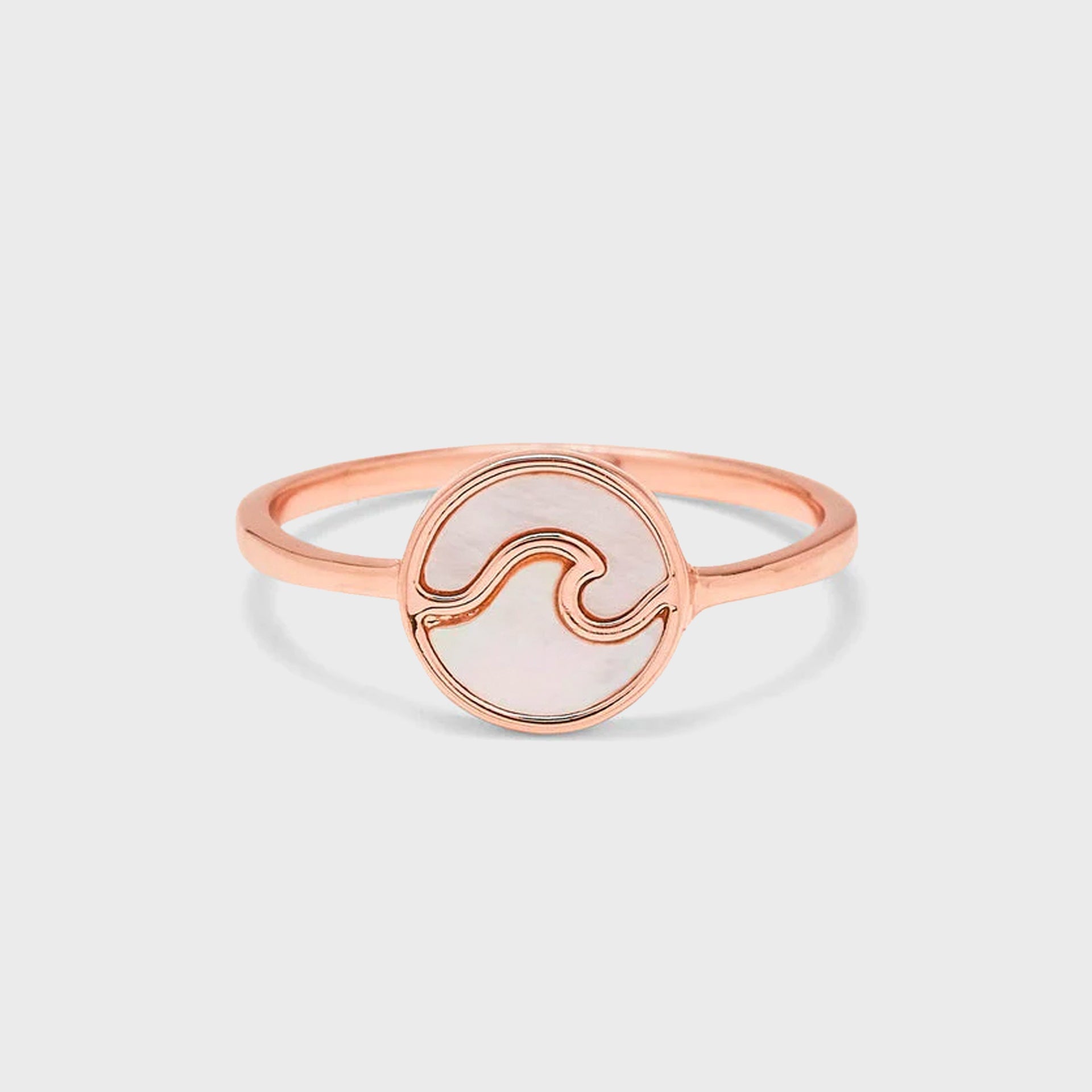 Pura Vida Encinitas Ring - Rose Gold - ManGo Surfing