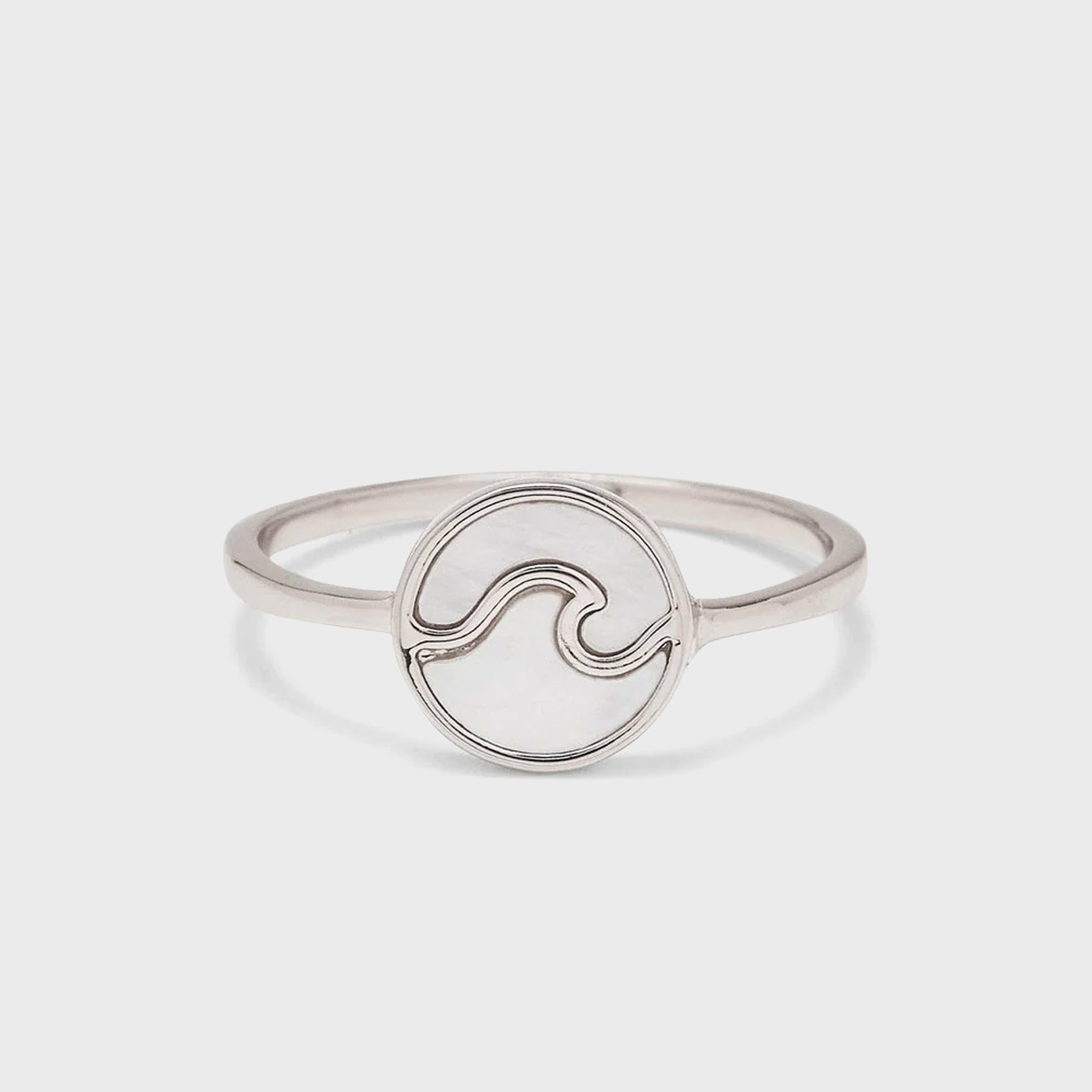 Pura Vida Encinitas Ring - Silver - ManGo Surfing