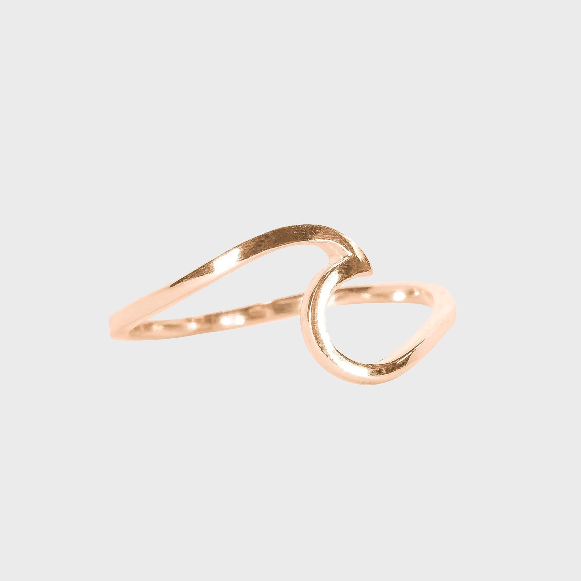 Pura Vida Wave Ring - Rose Gold - ManGo Surfing