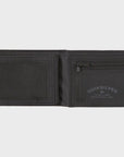 Quiksilver Stitchy Tri-Fold Wallet - Black/Black - ManGo Surfing
