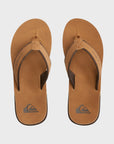Quiksilver Mens Carver Nubuck Sandals - Tan