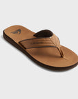 Quiksilver Mens Carver Nubuck Sandals - Tan