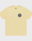 Quiksilver Mens Circle Back T-Shirt - Popcorn