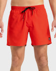 Quiksilver Mens Everyday Solid 15" Swim Shorts - High Risk Red - ManGo Surfing