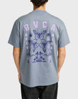 RVCA Mens Butterfly Poster T-Shirt - Flint Stone - ManGo Surfing