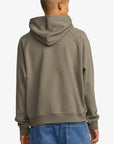 RVCA Mens Dayshift Hoodie - Mushroom - ManGo Surfing