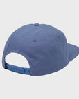 RVCA Mens LA Sunn Snapback Cap - One Size - Vintage Navy