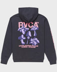 RVCA Mens Natural Network Pullover Hoodie - Garage Blue - ManGo Surfing