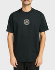 RVCA Mens Roses Poster T-Shirt - Black - ManGo Surfing