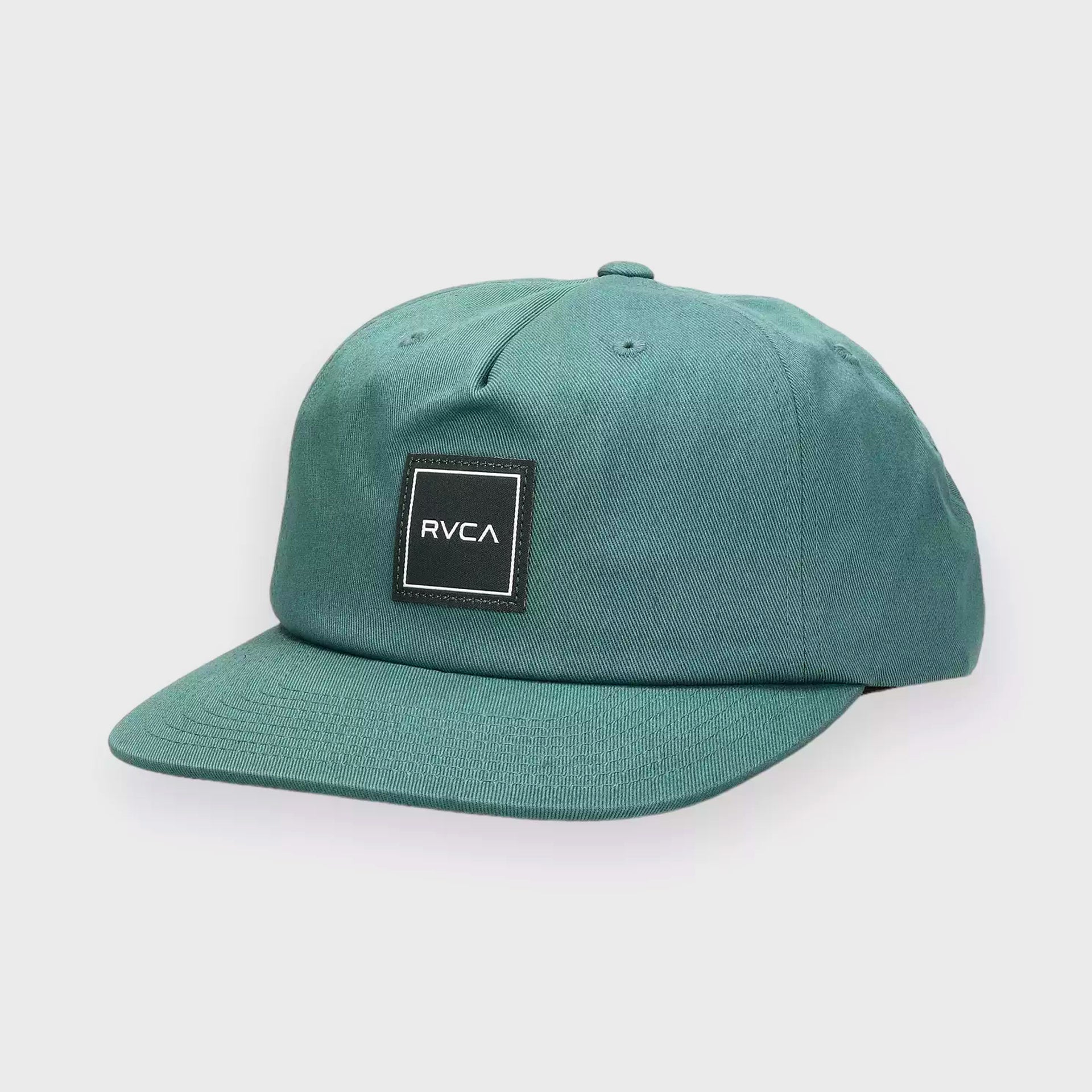 RVCA Mens Warren Clipback Cap - One Size - Green - ManGo Surfing