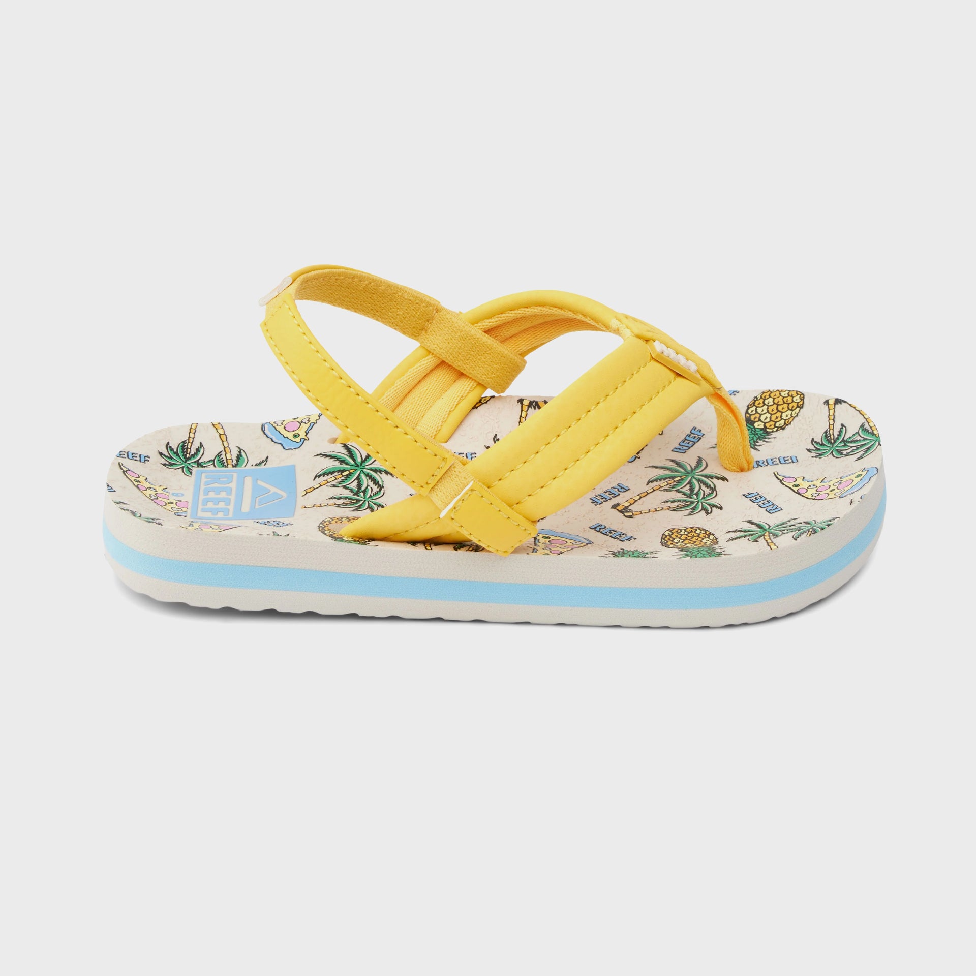 Reef Little Kids AHI Sandals - Hawaiian Pizza - ManGo Surfing