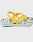 Reef Little Kids AHI Sandals - Hawaiian Pizza - ManGo Surfing