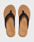 Reef Womens Cushion Harmony Flip Flops - Black/Tan - ManGo Surfing