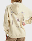 Roxy Womens Surf Stoked Brushed VT Hoodie - Parchment - ManGo Surfing