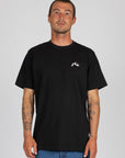 Rusty Mens Baseline T-Shirt - Black