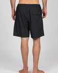 Rusty Mens Baseline Elastic 17" Trunk Shorts - Black