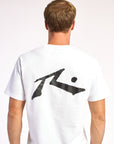 Rusty Mens Competition 2.0 Short Sleeve T-Shirt - White