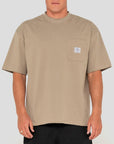 Rusty Steezey Short Sleeve T-Shirt - Khaki