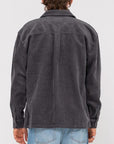 Rusty V8 Coup Cord Jacket - Coal - ManGo Surfing