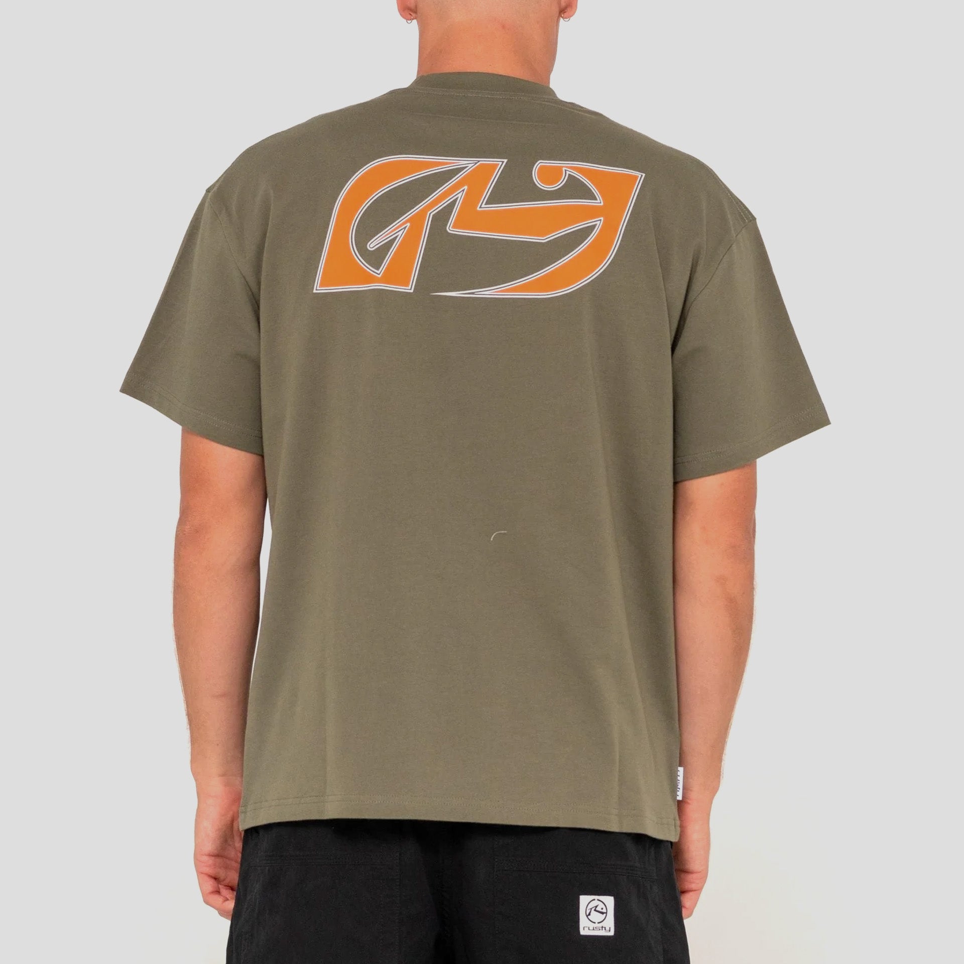 Rusty You Know Short Sleeve T-Shirt - Savanna - ManGo Surfing