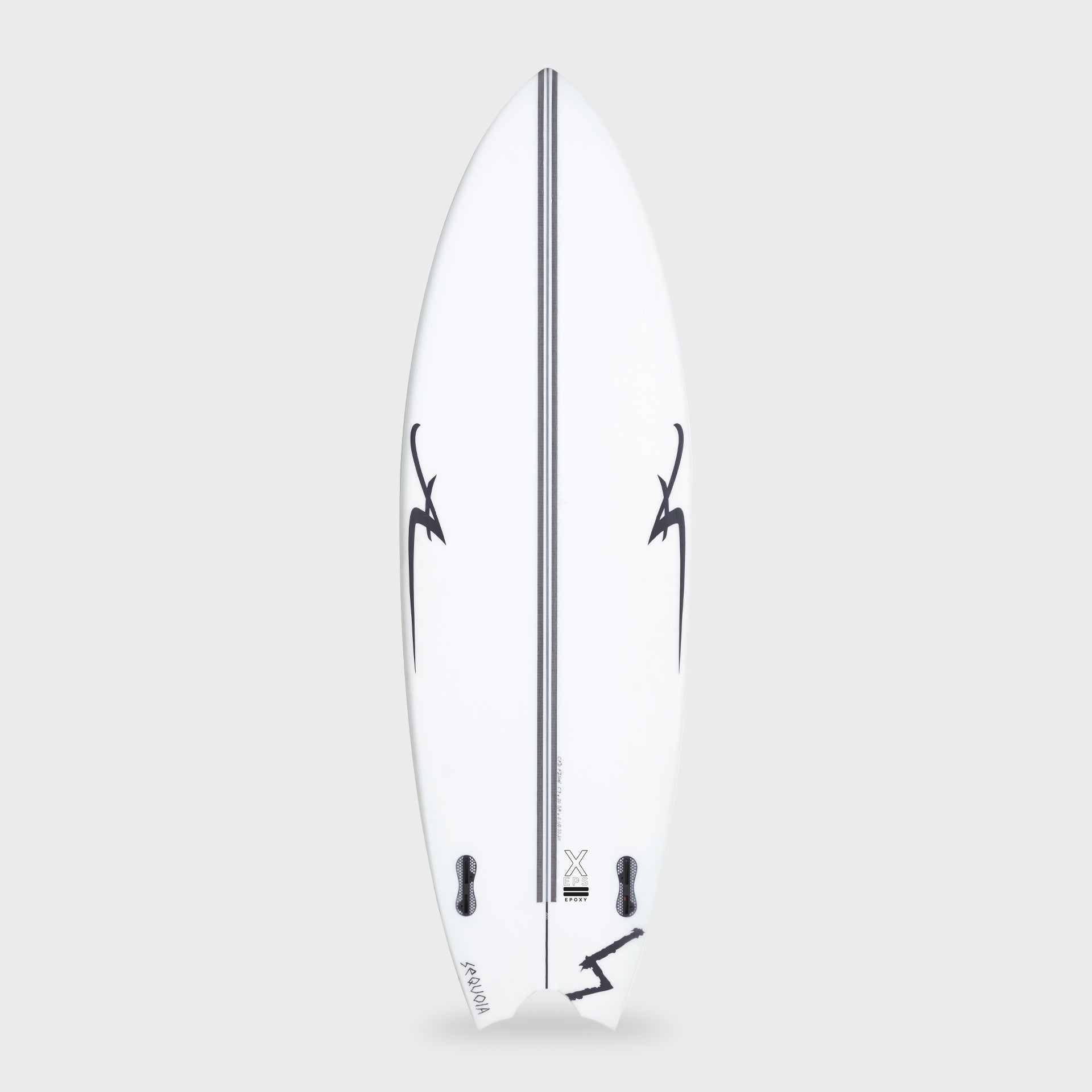 Aloha Sequoia CFD Fish Surfboard - Clear