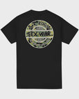 Sex Wax Camo Mens T-Shirt - Black - ManGo Surfing