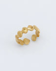 Pineapple Island Seashell Ring - Gold