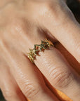 Pineapple Island Mokupuni Starfish Adjustable Ring - Gold