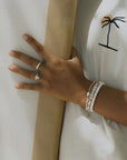 Pineapple Island Padangbai Puka Shell Bracelet - White