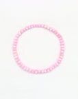 Pineapple Island Momi Mother of Pearl Elasticated Bracelet - Pink