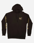 Salty Crew Mens Bruce Hood Fleece - Black - ManGo Surfing