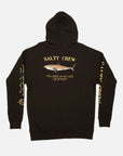 Salty Crew Mens Bruce Hood Fleece - Black - ManGo Surfing