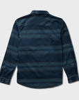 Salty Crew Mens Fathom Long Sleeve Tech Flannel Shirt - Dark Slate - ManGo Surfing