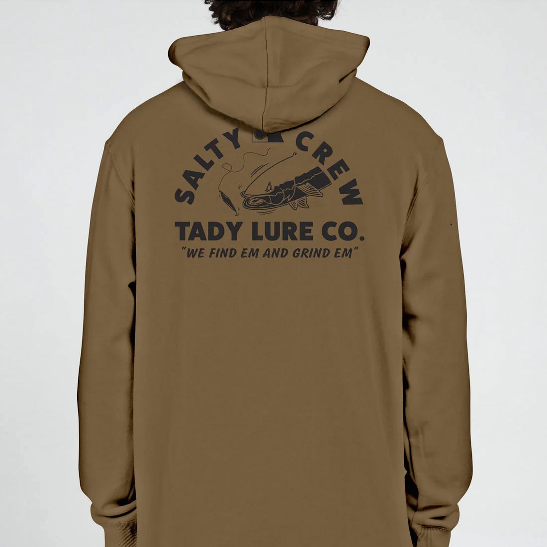 Salty Crew Mens Tady Vintage Hood Fleece - Pigment Straw - ManGo Surfing