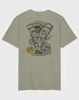 Santa Cruz Unisex Braun Fever Dream T-Shirt - Stone Grey - ManGo Surfing