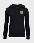 Santa Cruz Womens Classic Dot Chest Hoodie - Size 14 - Black - ManGo Surfing