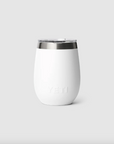 Yeti Rambler 10oz (296 ml) Wine Tumbler with Ceramic lining - White