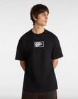 Vans Mens Blocked Box Loose Short Sleeve T-Shirt - Black