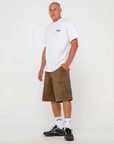Rusty Competition Short Sleeve T-Shirt - White/Red