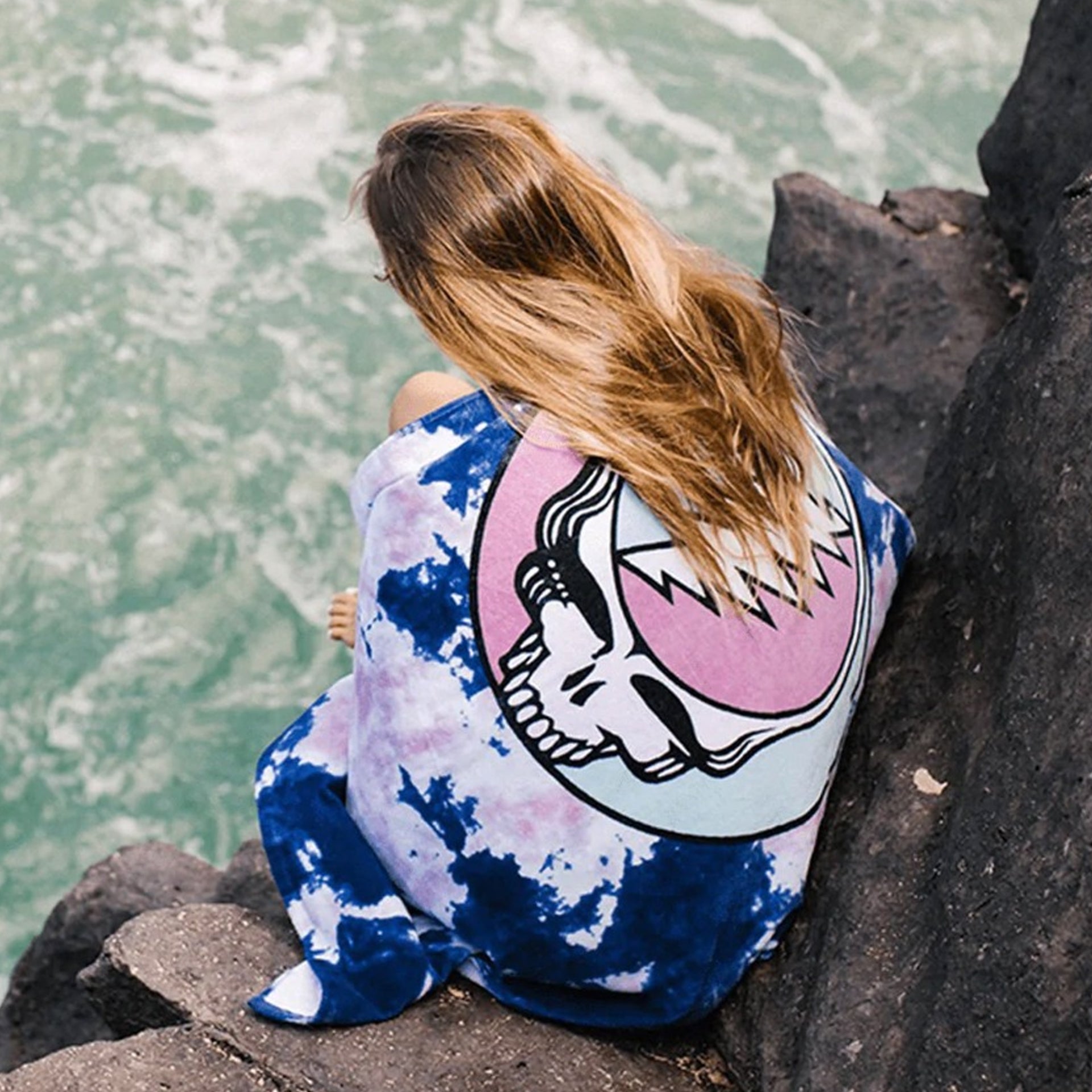 Slowtide Ryder Beach Towel - Purple - ManGo Surfing