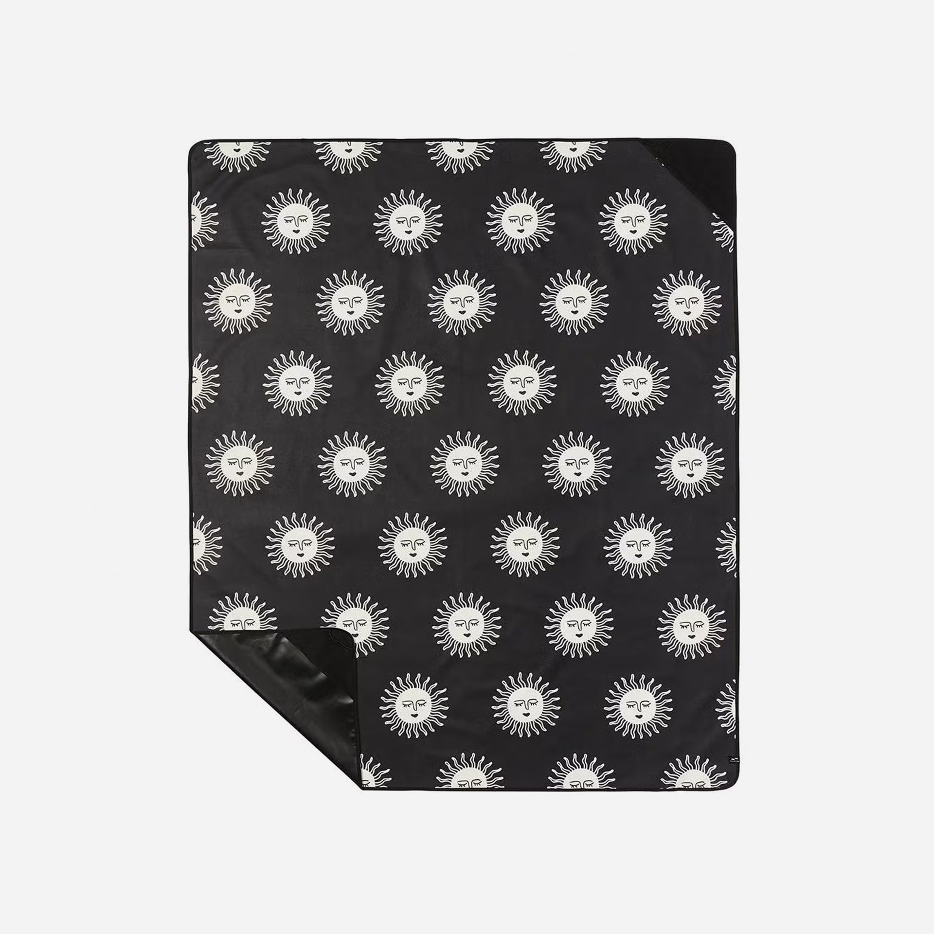 Slowtide Slowburn Quick-Dry Picnic Blanket - Black - ManGo Surfing