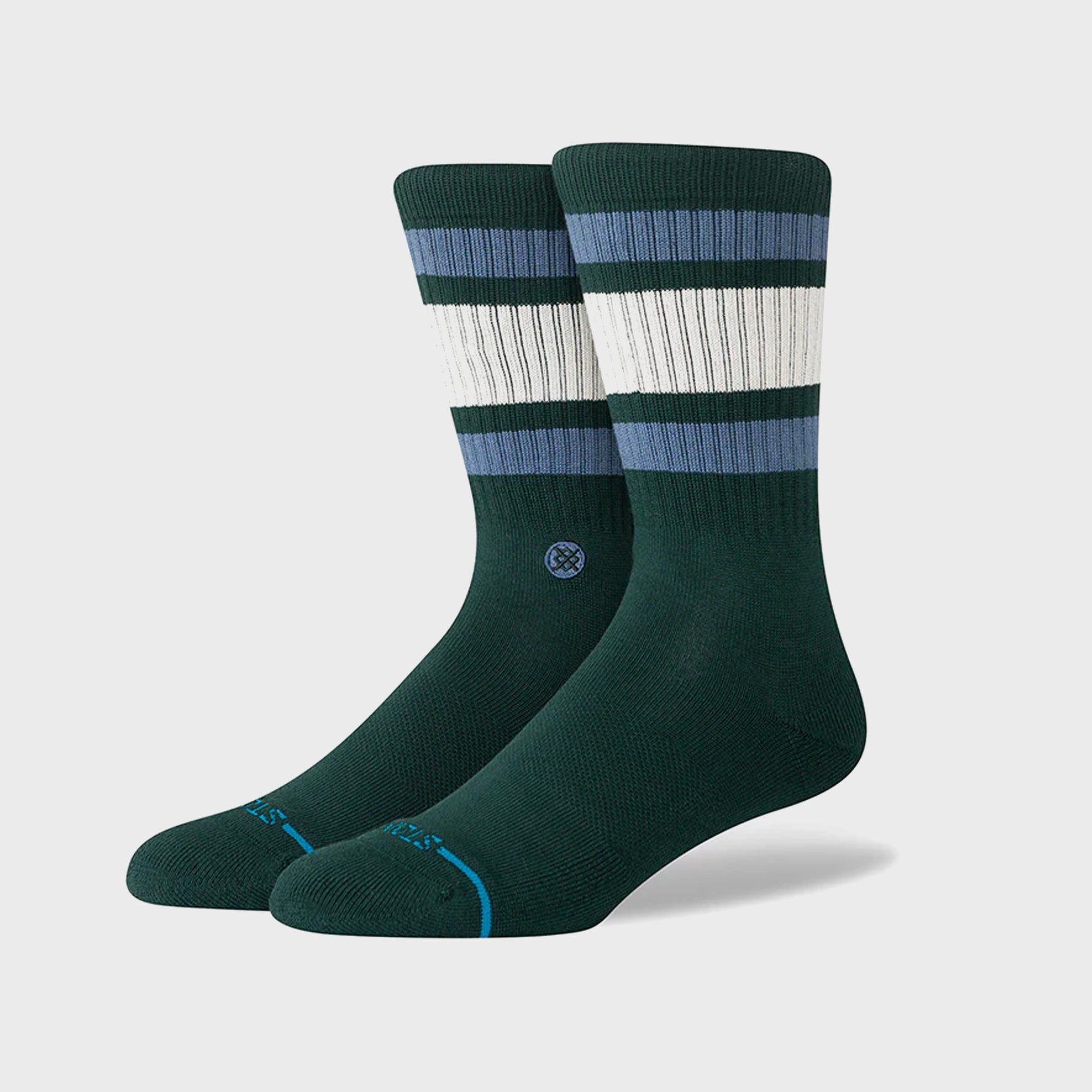 Stance Boyd St Crew Socks - Pine - ManGo Surfing